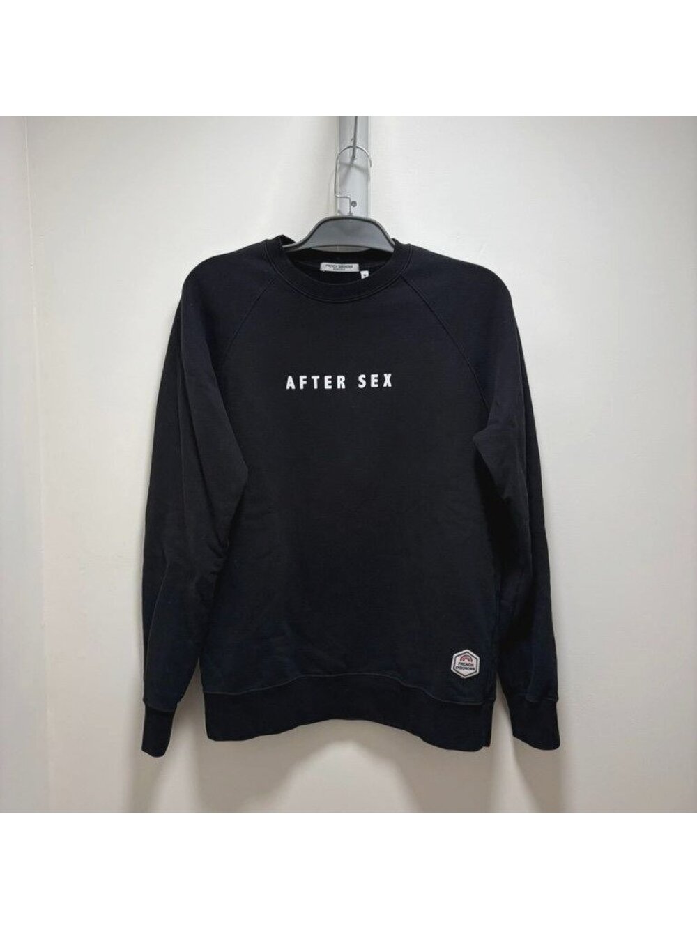 French Disorder Bordeaux "After Sex" Sweatshirt – Black – Men’s Medium